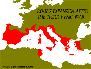 Map of Rome, After the Third Punic War