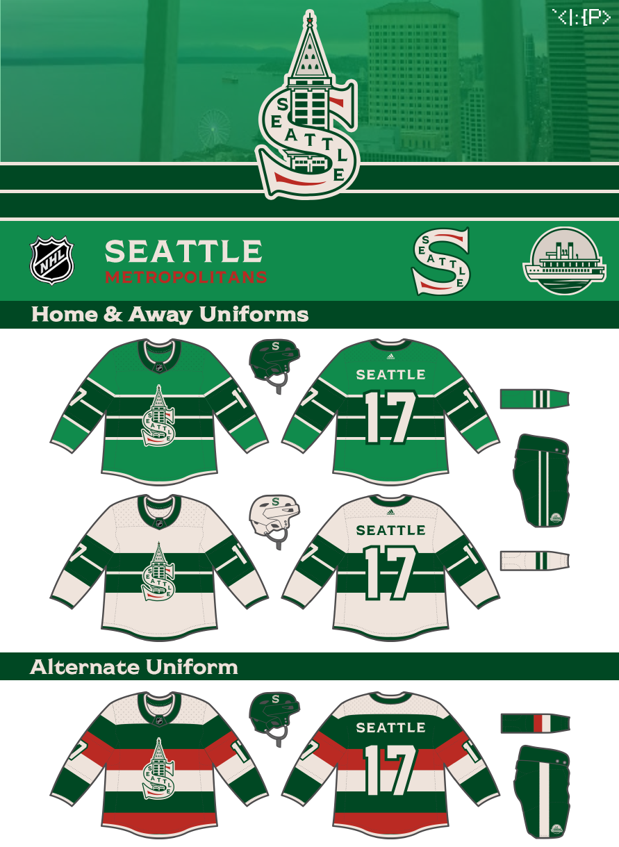 Guessing the Seattle Kraken Full Uniform + Alt Concept - Concepts - Chris  Creamer's Sports Logos Community - CCSLC - SportsLogos.Net Forums