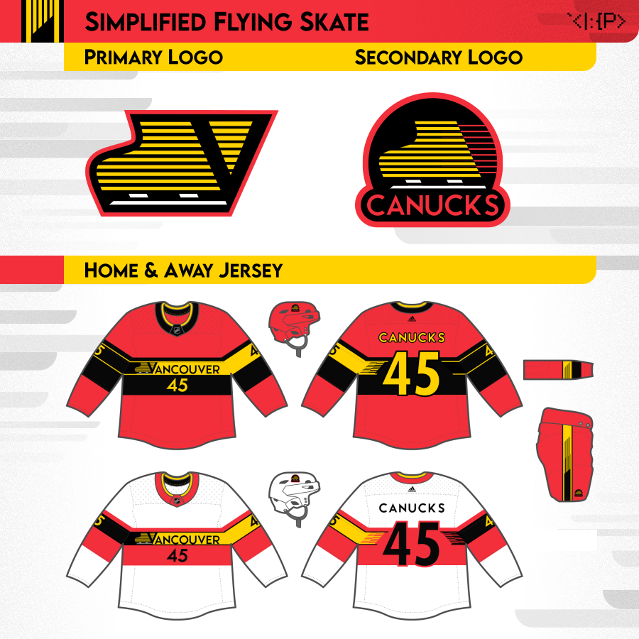 Really wish the team would have utilized this logo more. It looks great on  the new Skate jersey : r/canucks